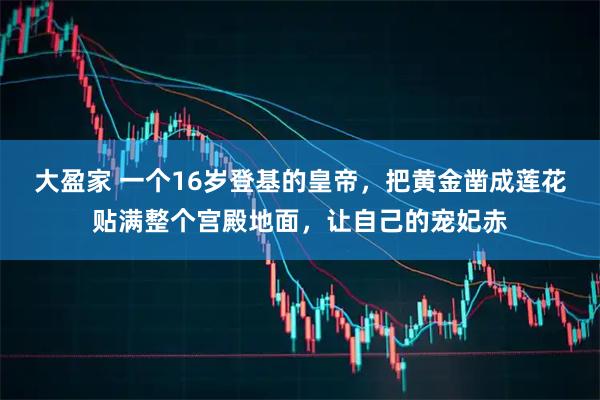 大盈家 一个16岁登基的皇帝，把黄金凿成莲花贴满整个宫殿地面，让自己的宠妃赤